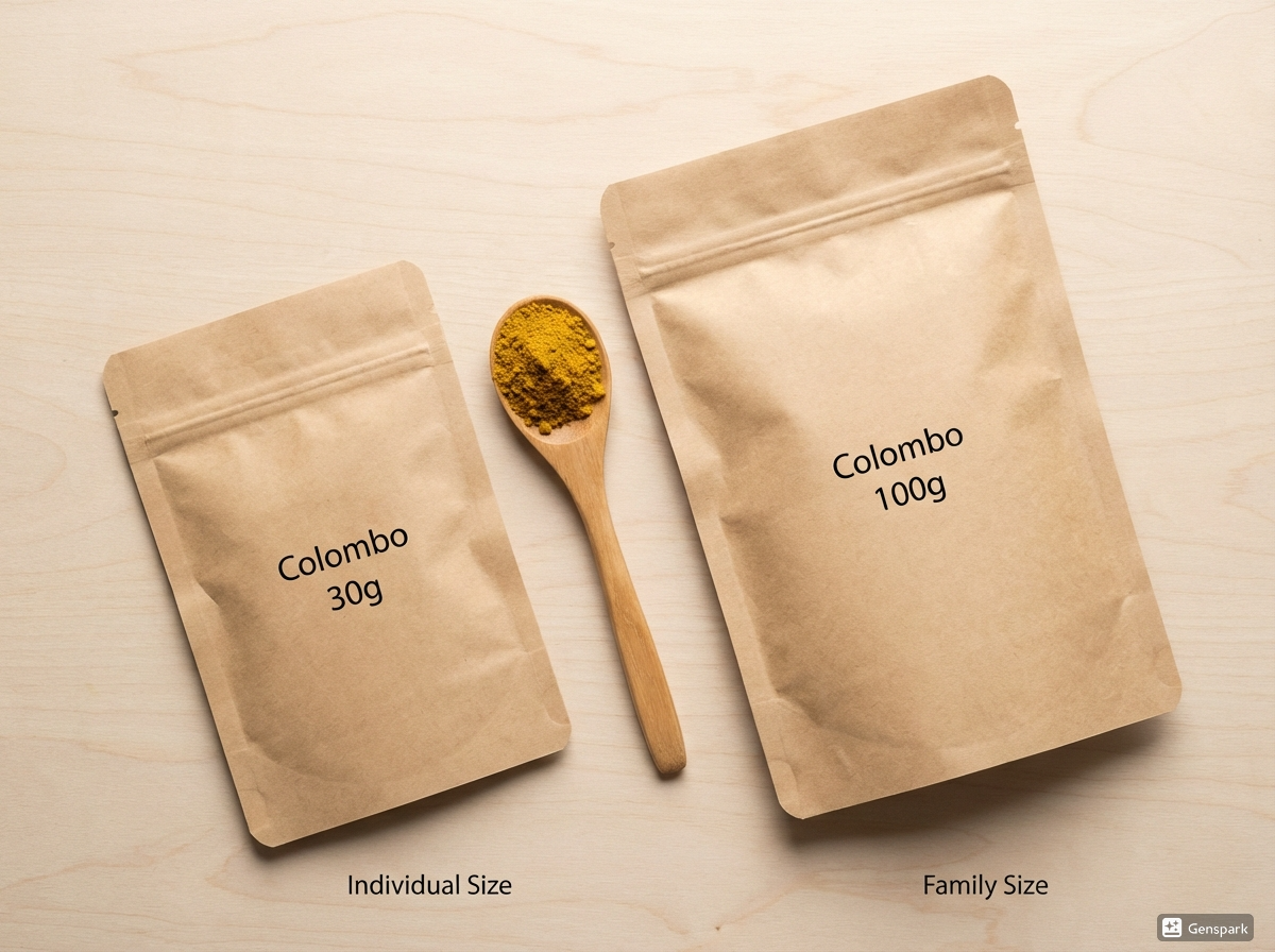 Colombo en Poudre Créole 100g | Épice Antillaise Traditionnelle