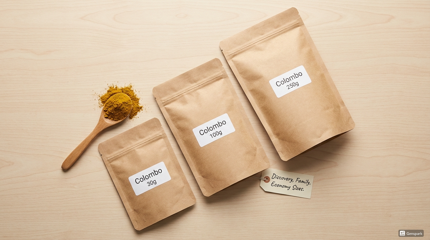 Colombo en Poudre Créole 250g | Grand Format Familial