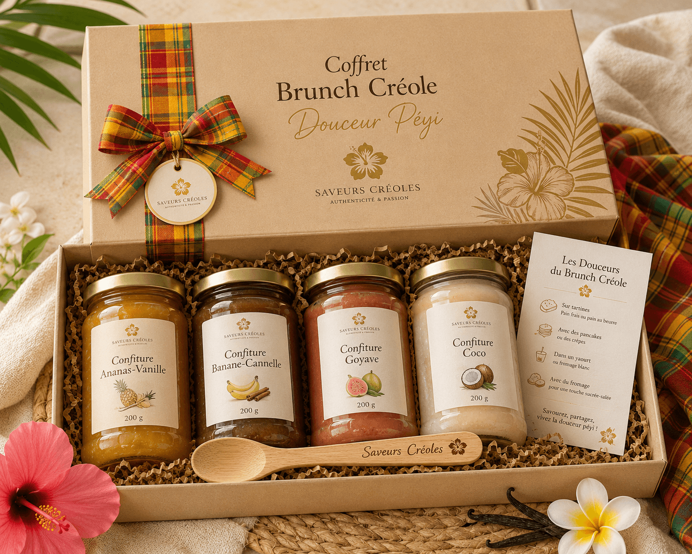 Coffret Brunch Créole - Douceur Péyi
