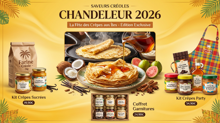 Chandeleur 2026 - Kits Crêpes Créoles 🥞