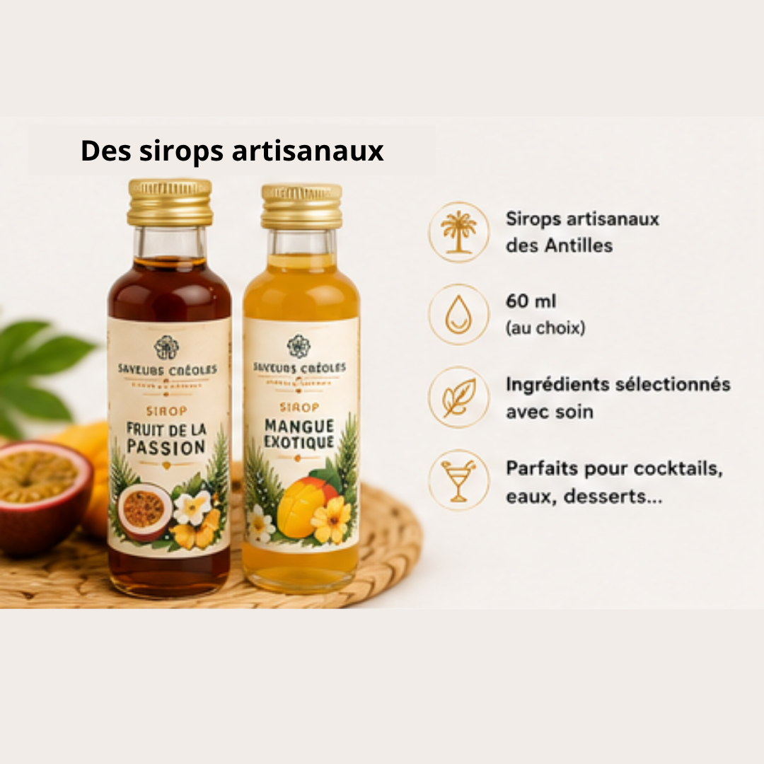 KIT COCKTAIL TROPICAL – DÉCOUVERTE 🌴🍹