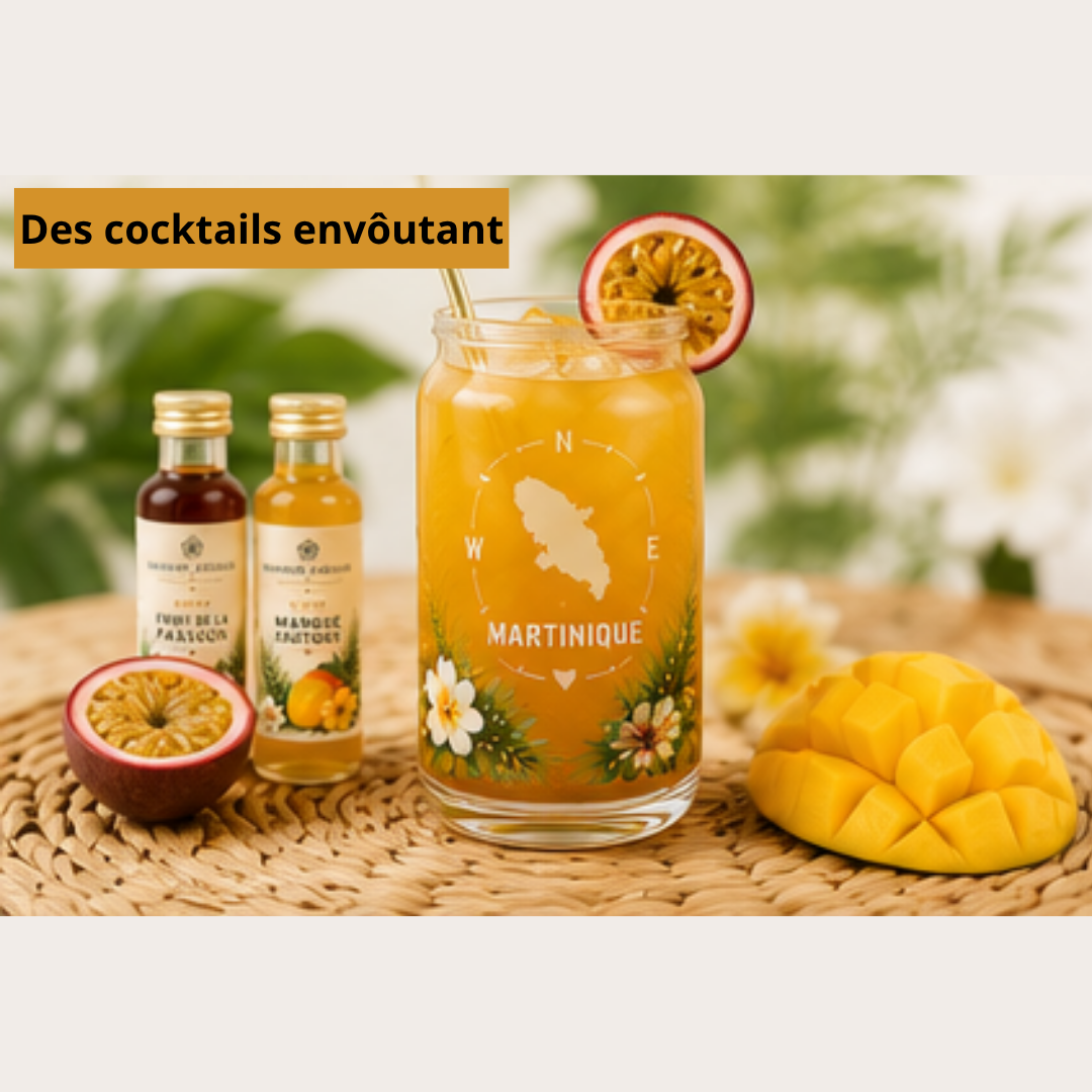 KIT COCKTAIL TROPICAL – DÉCOUVERTE 🌴🍹