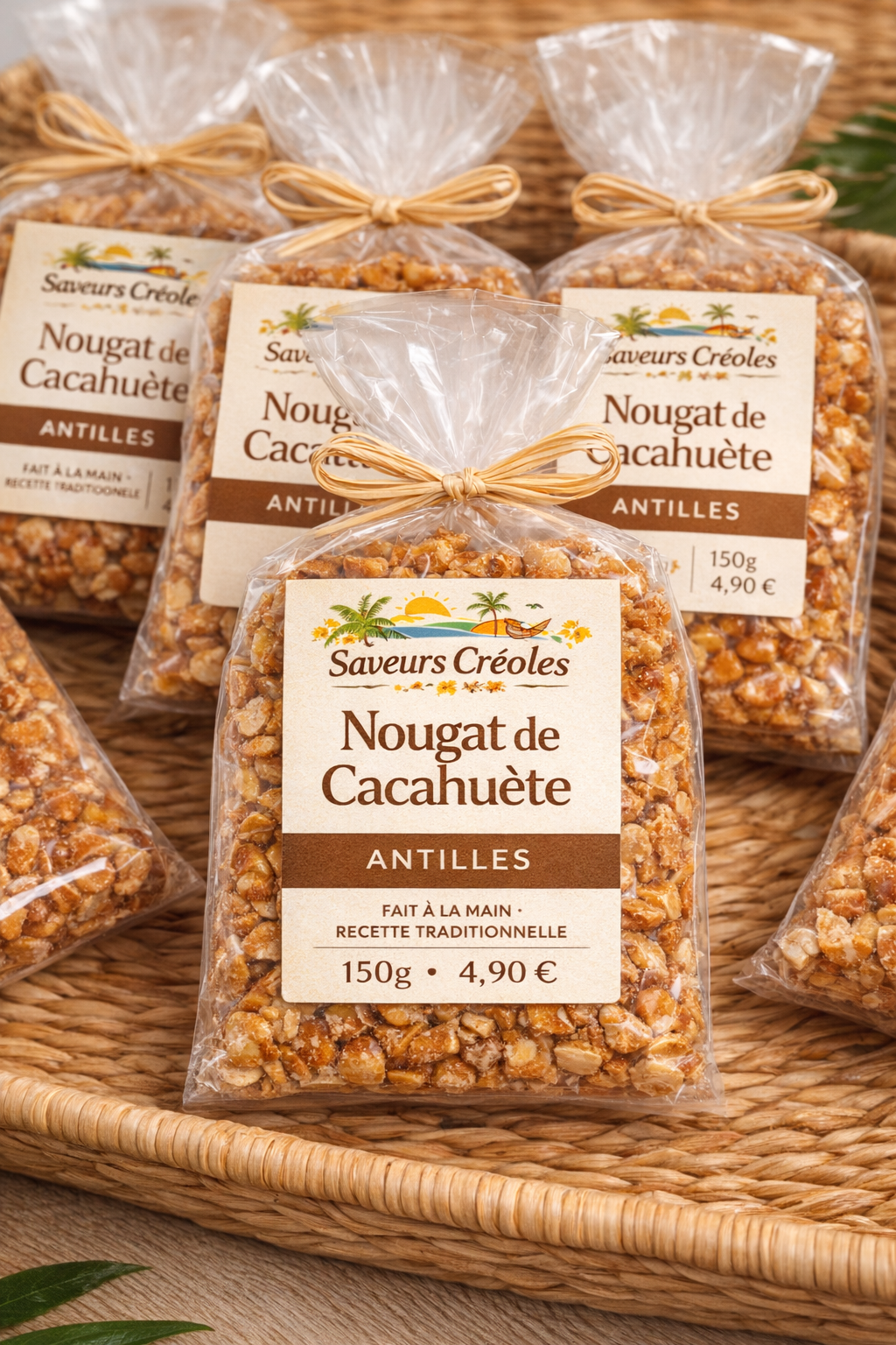 Nougat de cacahuète antillais – Fait à la main recette traditionnelle | Saveurs Créoles