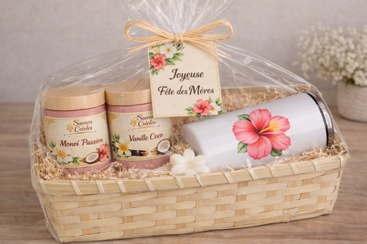 Coffret Bien-Être Tropical – Spécial Fête des Mères 🌺