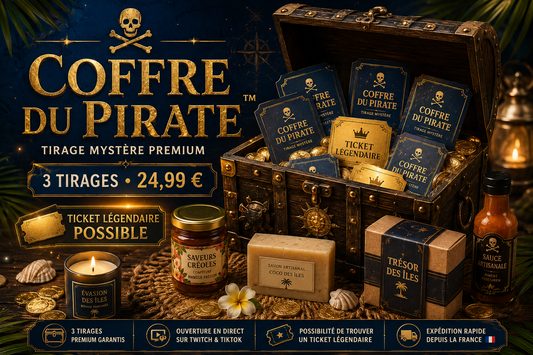 Tirage Coffre du Pirate™ – 3 Tirages Mystères Premium