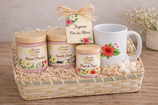 Coffret Bien-Être Tropical – Spécial Fête des Mères 🌺