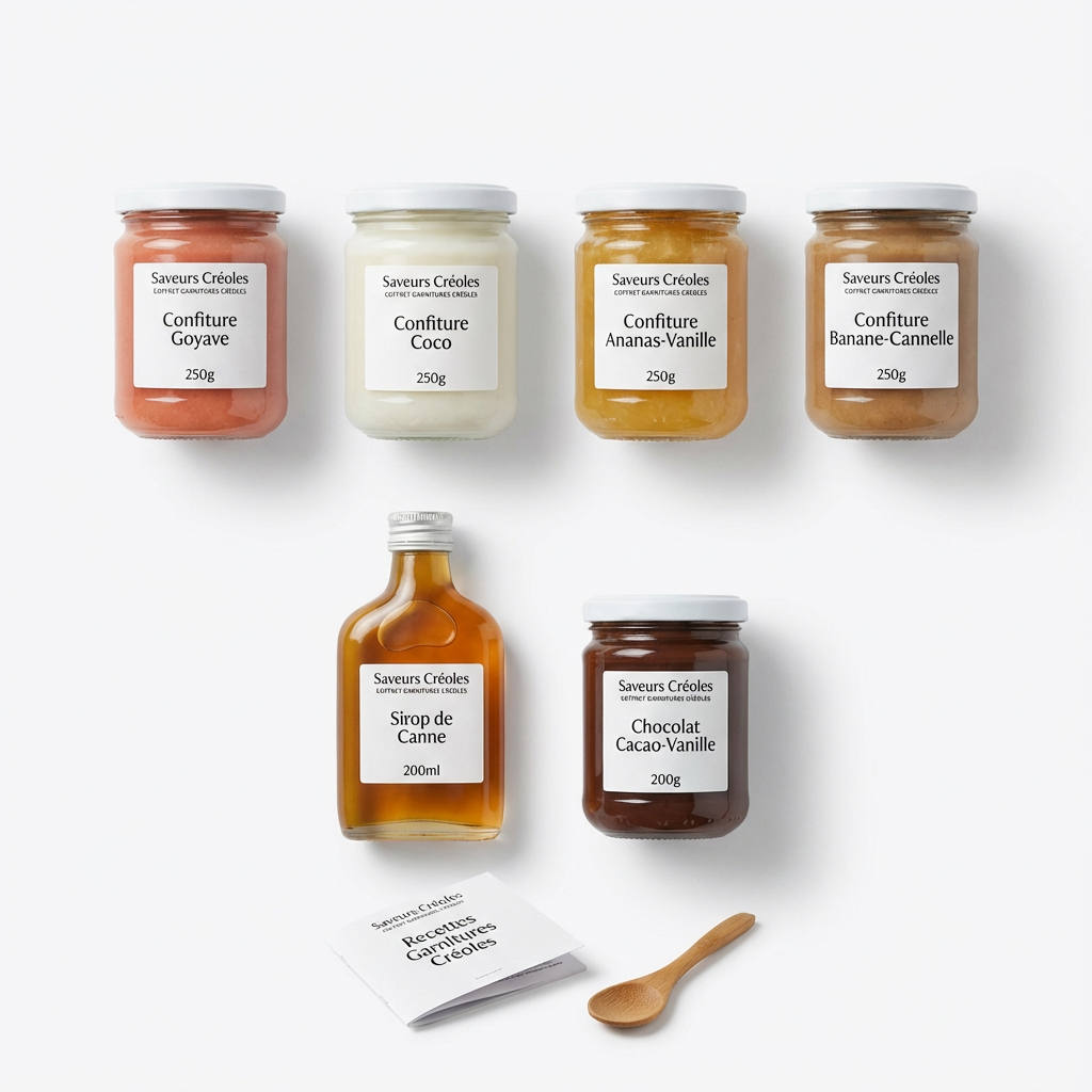 Creole Toppings Box - 6 Flavors for Crêpes | Candlemas 2026
