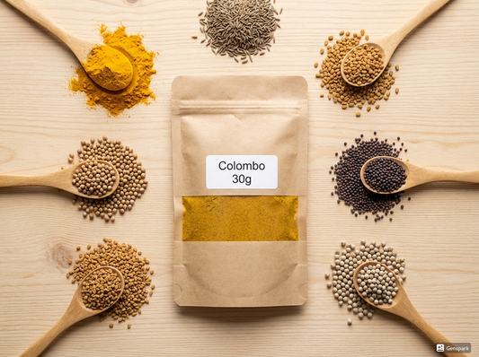 Colombo en Poudre Créole 30g | Épice Antillaise Authentique