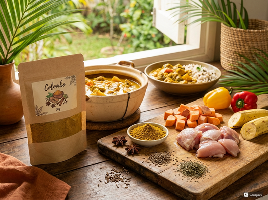 Colombo en Poudre Créole 30g | Épice Antillaise Authentique