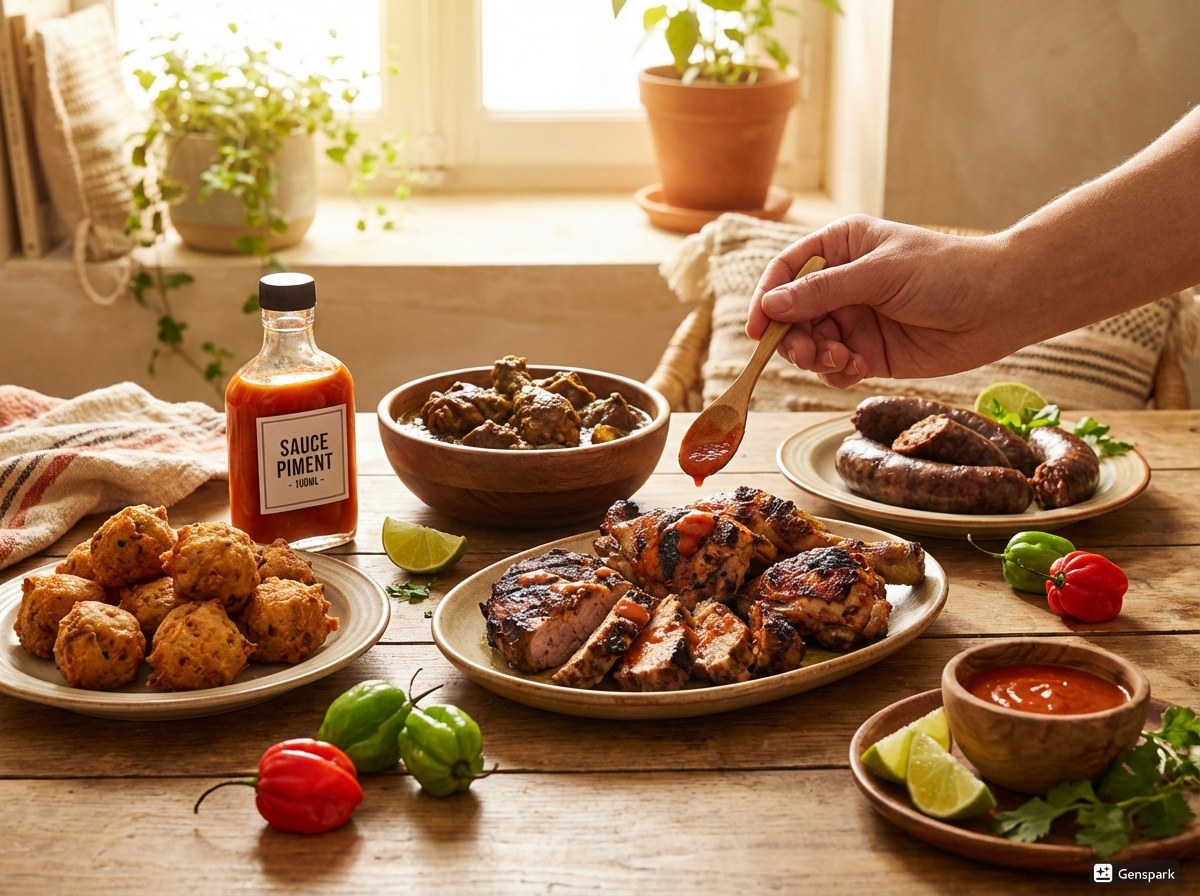Sauce Piment Créole 100ml | Sauce Piquante Antillaise