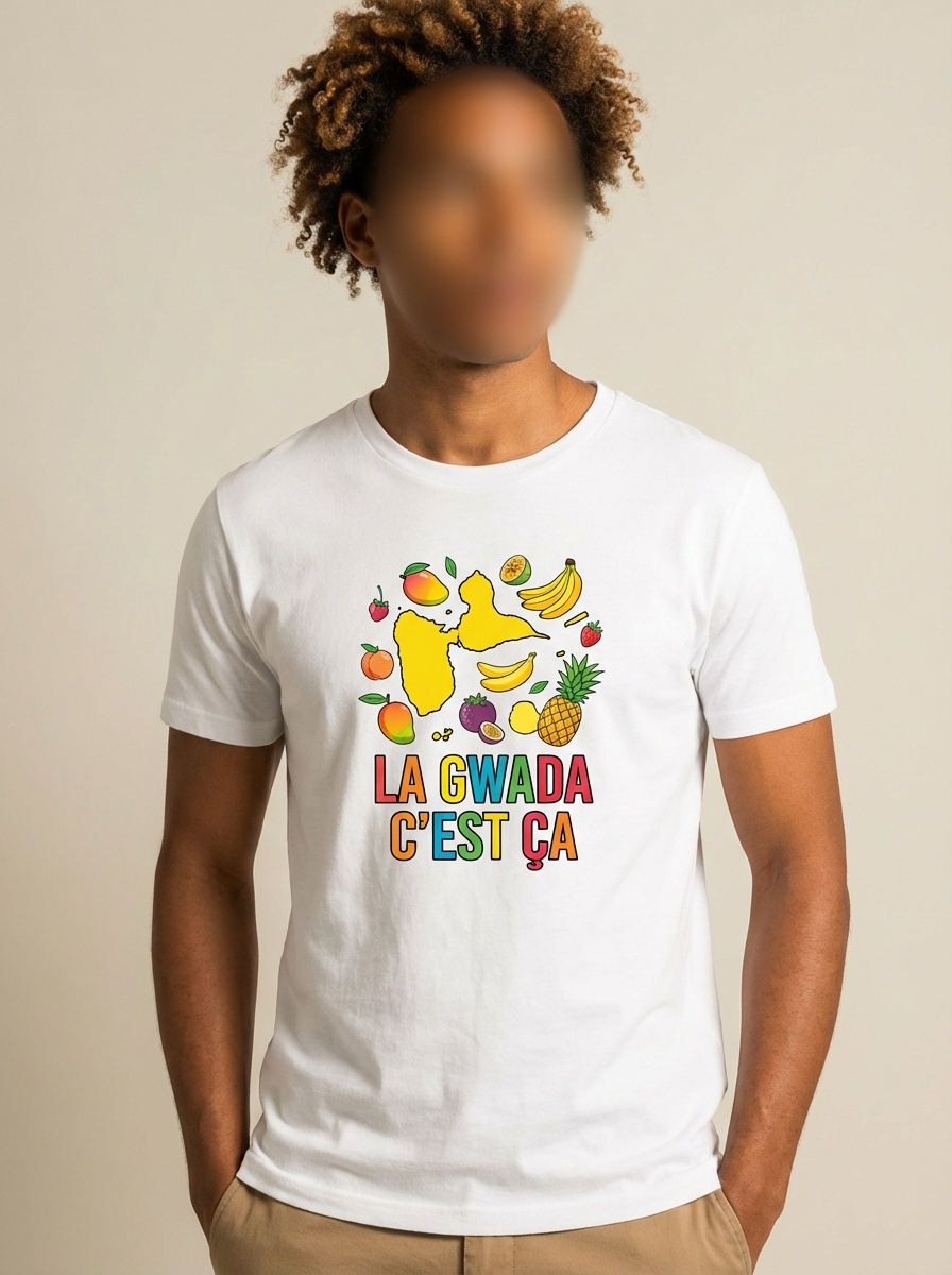 T-Shirt Homme Personnalisable - Créez Votre Design Créole Unique