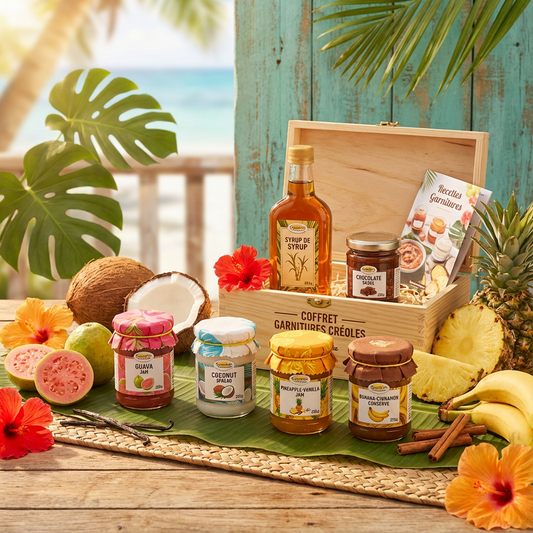 Coffret Garnitures Créoles - 6 Saveurs pour Crêpes | Chandeleur 2026