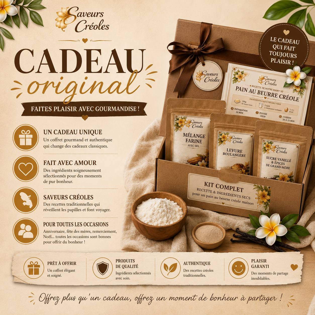 Box Pain au Beurre Créole - 3 Formules dès 9,90€