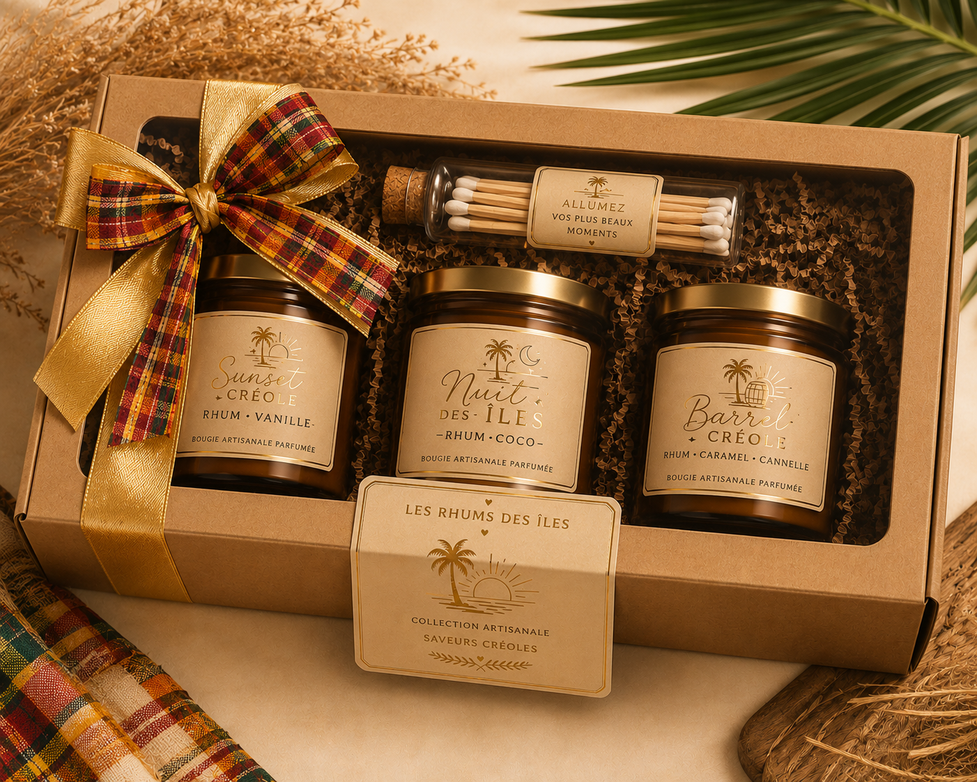 Coffret « Les Rhums des Îles »