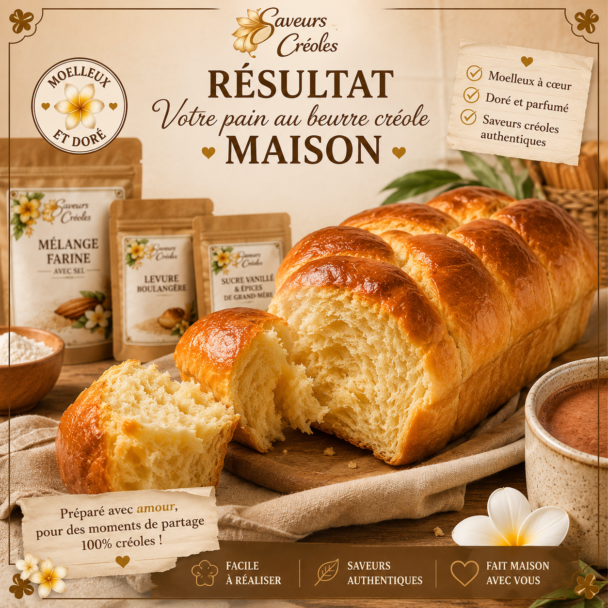 Box Pain au Beurre Créole - 3 Formules dès 9,90€