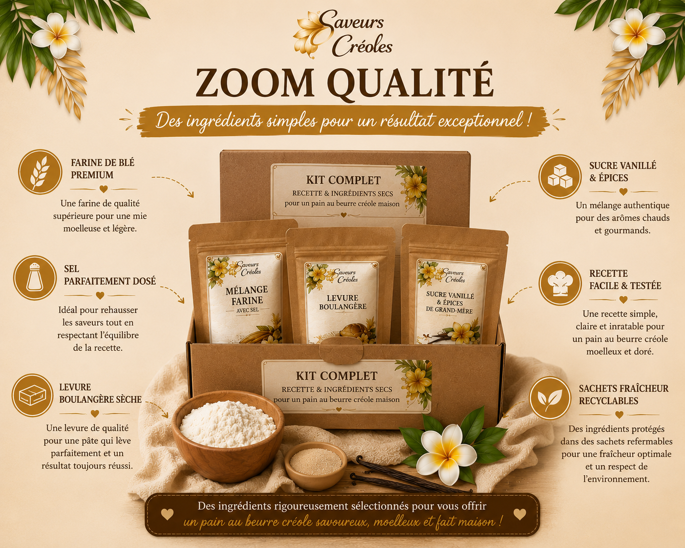 Box Pain au Beurre Créole - 3 Formules dès 9,90€