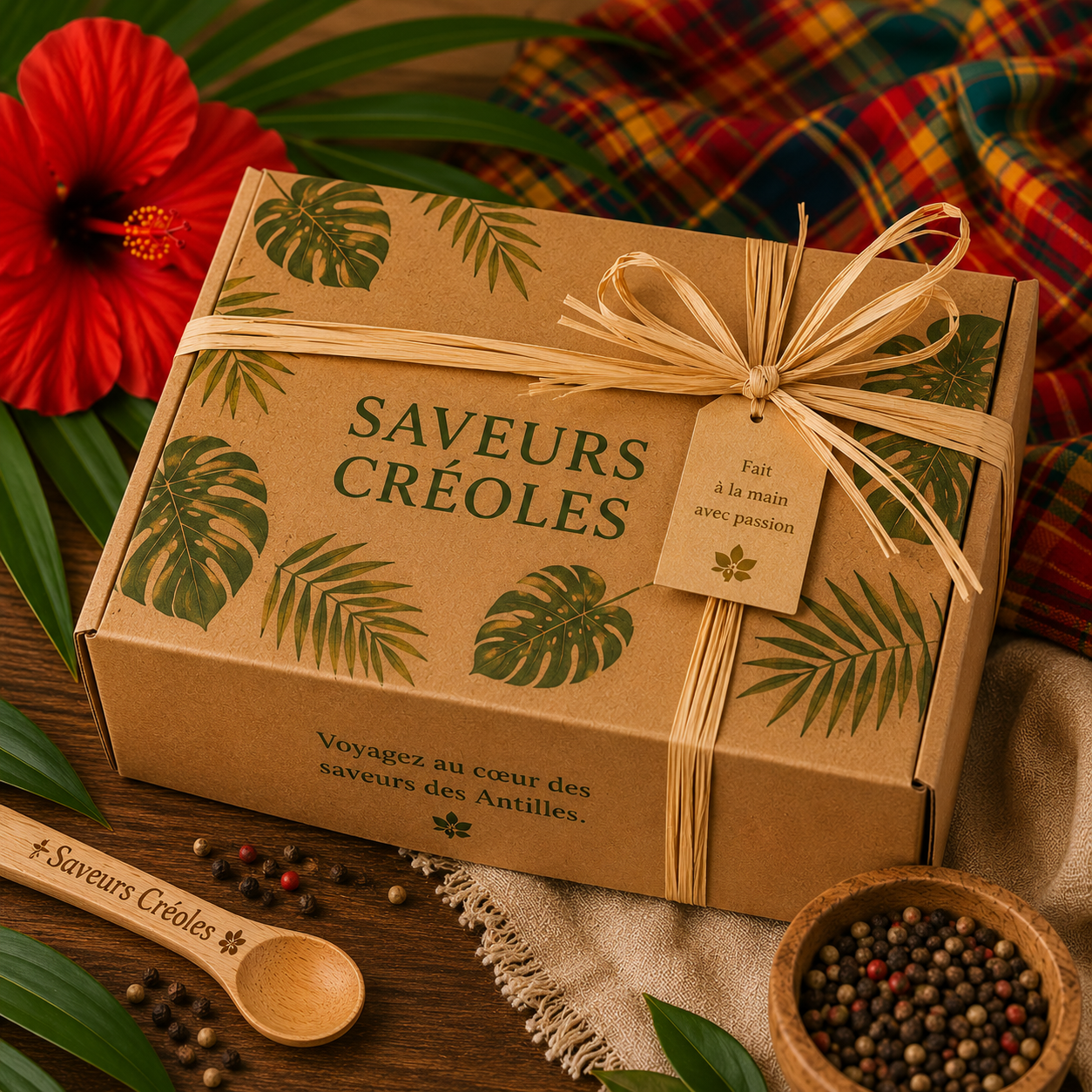 Coffret cadeau Mini Box Créole